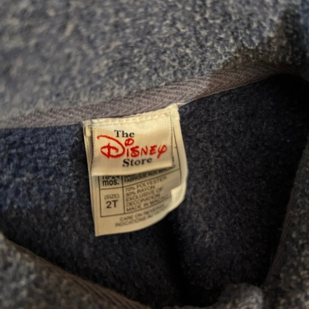 (Vtg) Bear In The Big Blue House Fleece Sweater - Picture 4 of 4